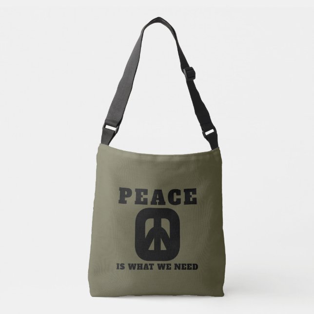 PIWWNEED TOTE PEACE (IWWN)Crossbody Bag (Front)