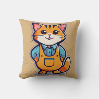 Pixar-Inspired Homeless Pets Sticker - Minimalist Cushion