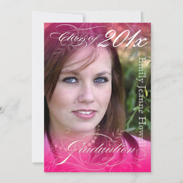 PixDezine Fancy, 2011 Graduations Invitation (Front)