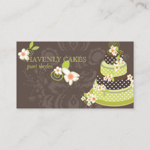 PixDezine Pandana Green Bakery/pâtisserie Business Card