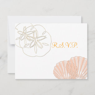 PixDezines 4.25"x5.5" rsvp, starfish for 5x7 RSVP Card