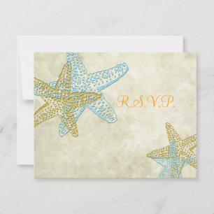 PixDezines 4.25"x5.5" rsvp, starfish for 5x7 RSVP Card