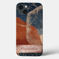 PixDezines Abstract Arrangement H2 Rose Gold