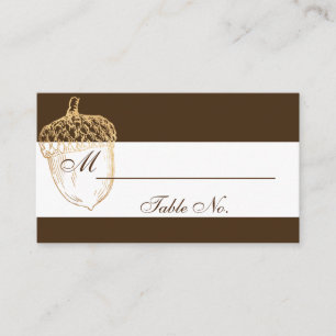 PixDezines Acorns/Faux Gold/Place Cards