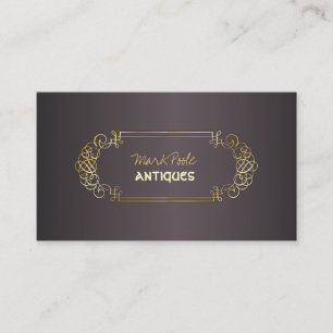 PixDezines antique scrolls/diy colour Business Card