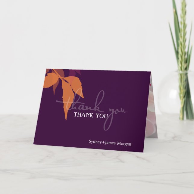 PixDezines autumn/thank you cards (Front)