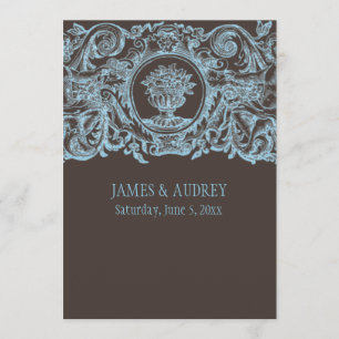 PixDezines baroque trim Invitation
