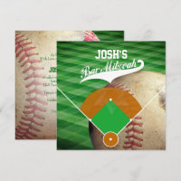 PixDezines ✡ Baseball Diamond/ Bar Mitzvah
