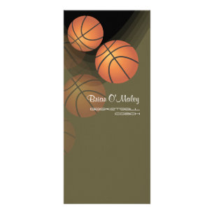 PixDezines Basketball Coach Rack Cards