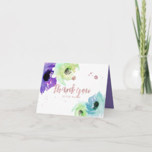 PixDezines Bat Mitzvah/Thank You/DIY colour Thank You Card