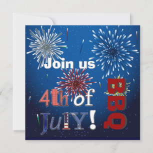 PixDezines BBQ, July 4th invites