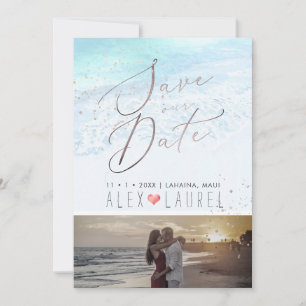 PixDezines Beach / Shoreline Save the Date Invitation