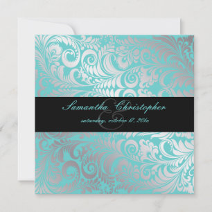 PixDezines Bellissimo Vintage Damask Invitation