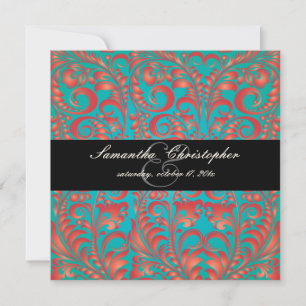 PixDezines Bellissimo Vintage Damask Invitation