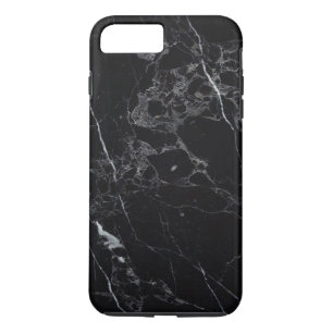 PixDezines BLACK MARBLE iPhone 8 Plus/7 Plus Case