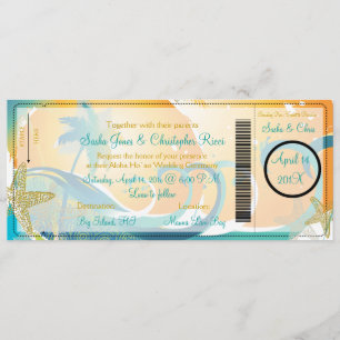 PixDezines Boarding Pass+Waves Invitation