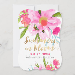 PixDezines Bridal Brunch/May Flower/DIY Bckgrnd Invitation