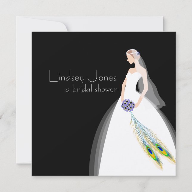 PixDezines Bride 2 B Invitation (Front)