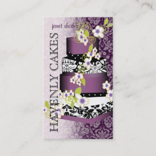 PixDezines Cake/Bakery/pâtisserie Business Card