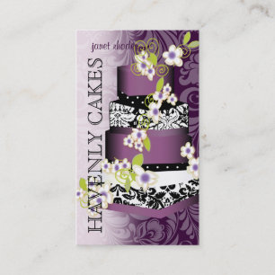 PixDezines Cake/Bakery/pâtisserie Business Card