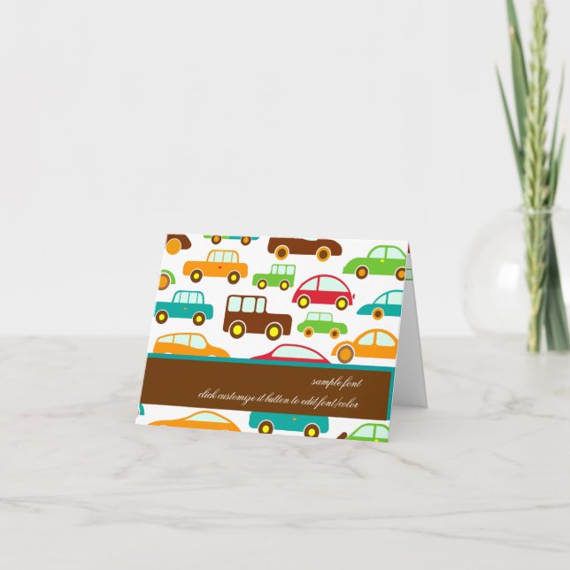 PixDezines Cars+lorries/DIY background+trims Card (Front)