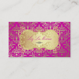 PixDezines Céline Damask Business Card