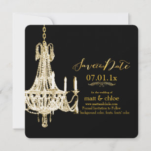 PixDezines chandelier/save date/diy background Save The Date