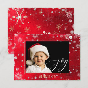 PixDezines Christmas Holiday Photo/Calligraphy Invitation