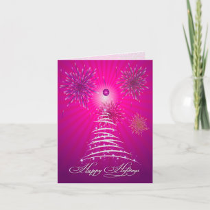 PixDezines Christmas Sparkles Holiday Card