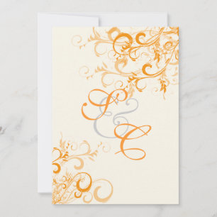 PixDezines citrus swirls/diy background Invitation