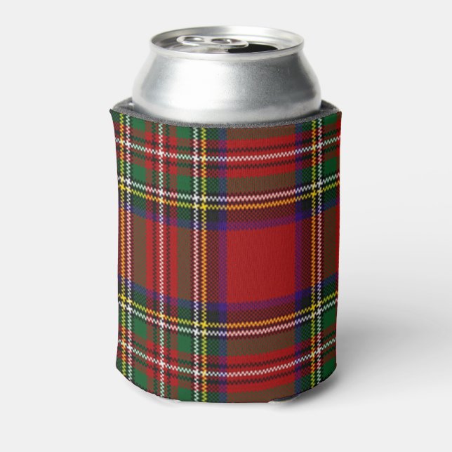 PixDezines clan stewart tartan Can Cooler (Can Back)