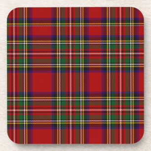 PixDezines clan stewart tartan Coaster