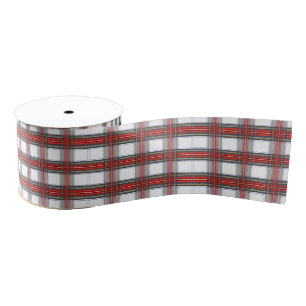 PixDezines Clan Stewart Tartan Grosgrain Ribbon