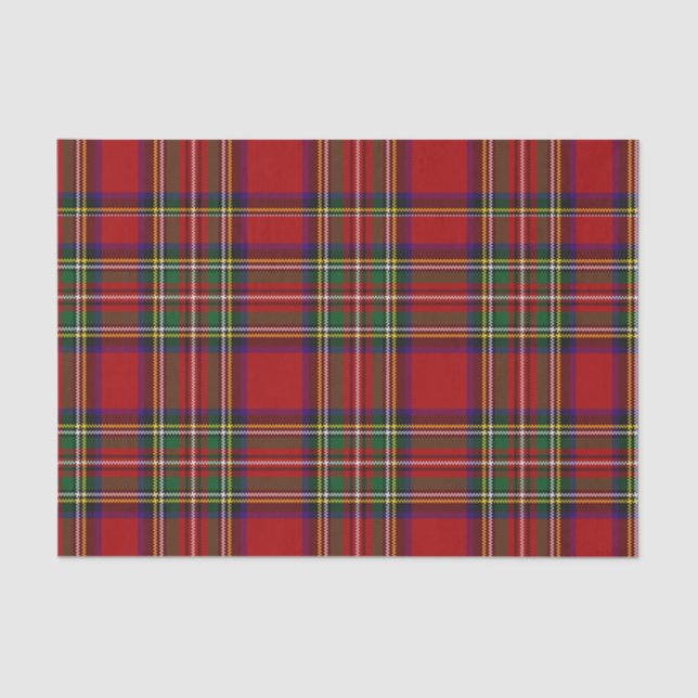 PixDezines clan stewart tartan Tissue Paper (Front)