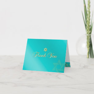 PixDezines classic mitzvah thank you/DIYcolor! Thank You Card