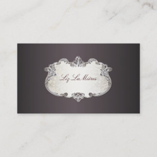 PixDezines classy labels Business Card