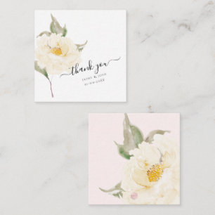 PixDezines Cream Watercolor Garden Rose Card