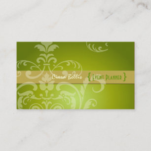 PixDezines Crest Damask Business Card