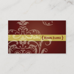 PixDezines Crest Damask Business Card