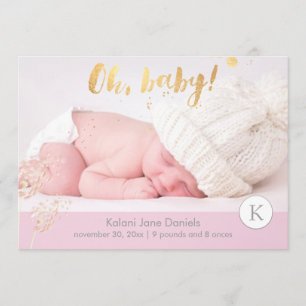 PixDezines dandelions birth announcement