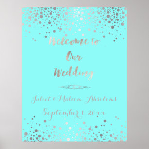 PixDezines dazzled/faux silver specks/DIY colour Poster