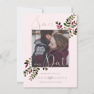 PixDezines DELICATE LOVE BLUSH PINK DIY BACKGROUND Save The Date