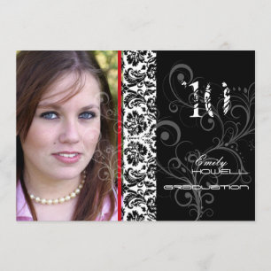 PixDezines Desiree Damask/2011 Graduation Invites