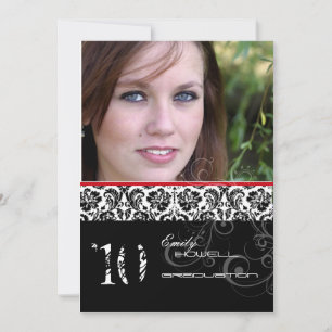 PixDezines Desiree Damask/2013 Graduation Invites
