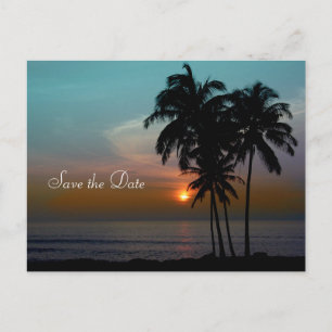 PixDezines destination wedding Save the Date Announcement Postcard