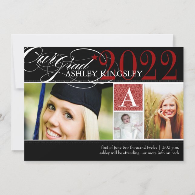 PixDezines diy colors, grads announcement (Front)