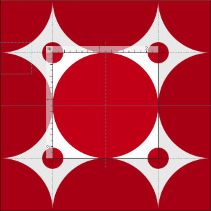 PixDezines DIY colour/adjustable dots Fabric