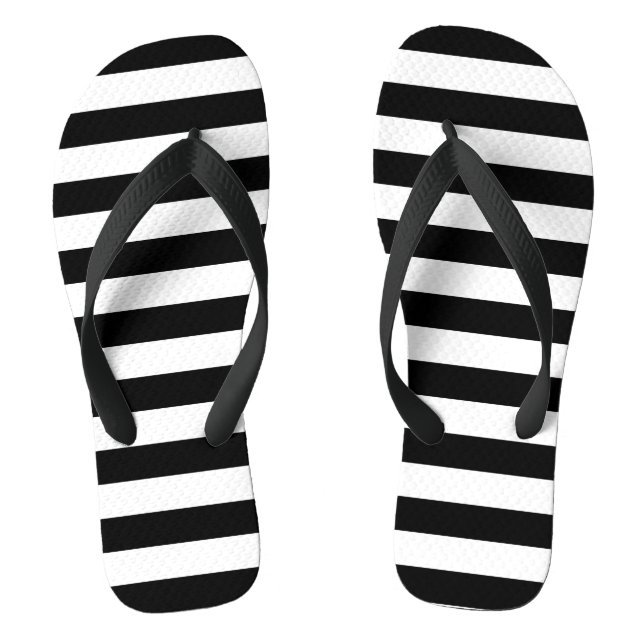 PixDezines DIY colour adjustable stripes Flip Flops (Footbed)