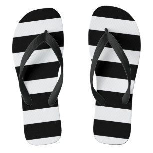 PixDezines DIY colour adjustable stripes Flip Flops