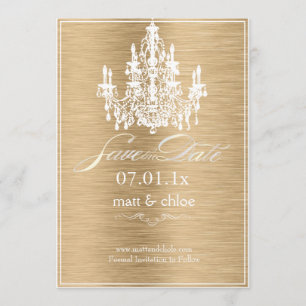 PixDezines diy colour/chandelier/save date Save The Date